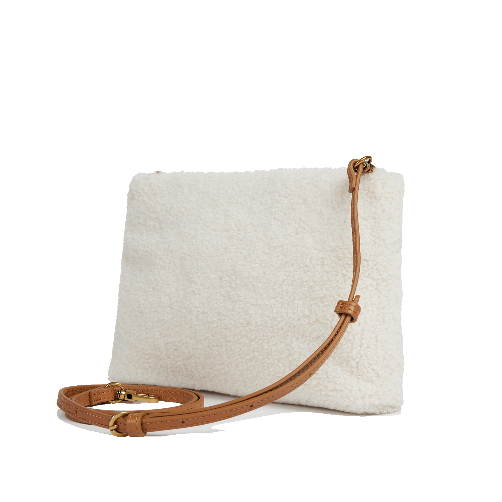 MOLLY TEDDY - Sac pochette| Beige