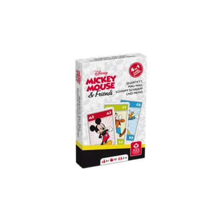 Shuffle Disney Mickey & Friends - Quartett 4 in 1