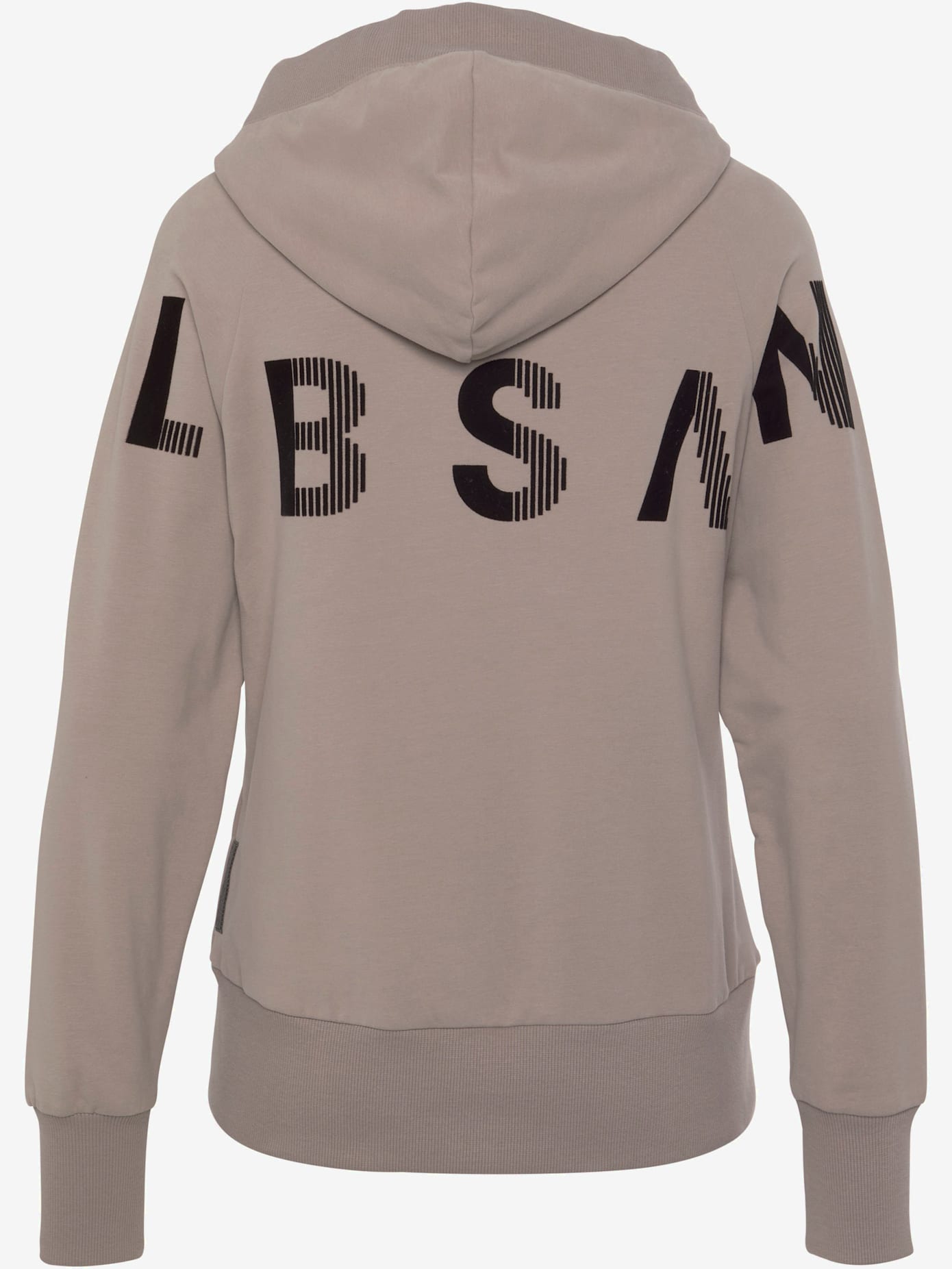 Veste sweat grande capuche avec coulisse