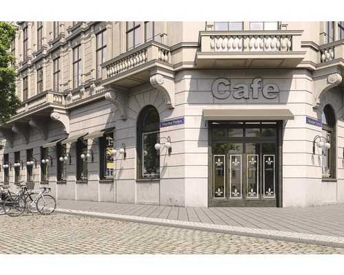 SCALA luifelframe RAL 9010 zuiver wit 120x90 cm stofdesign U811