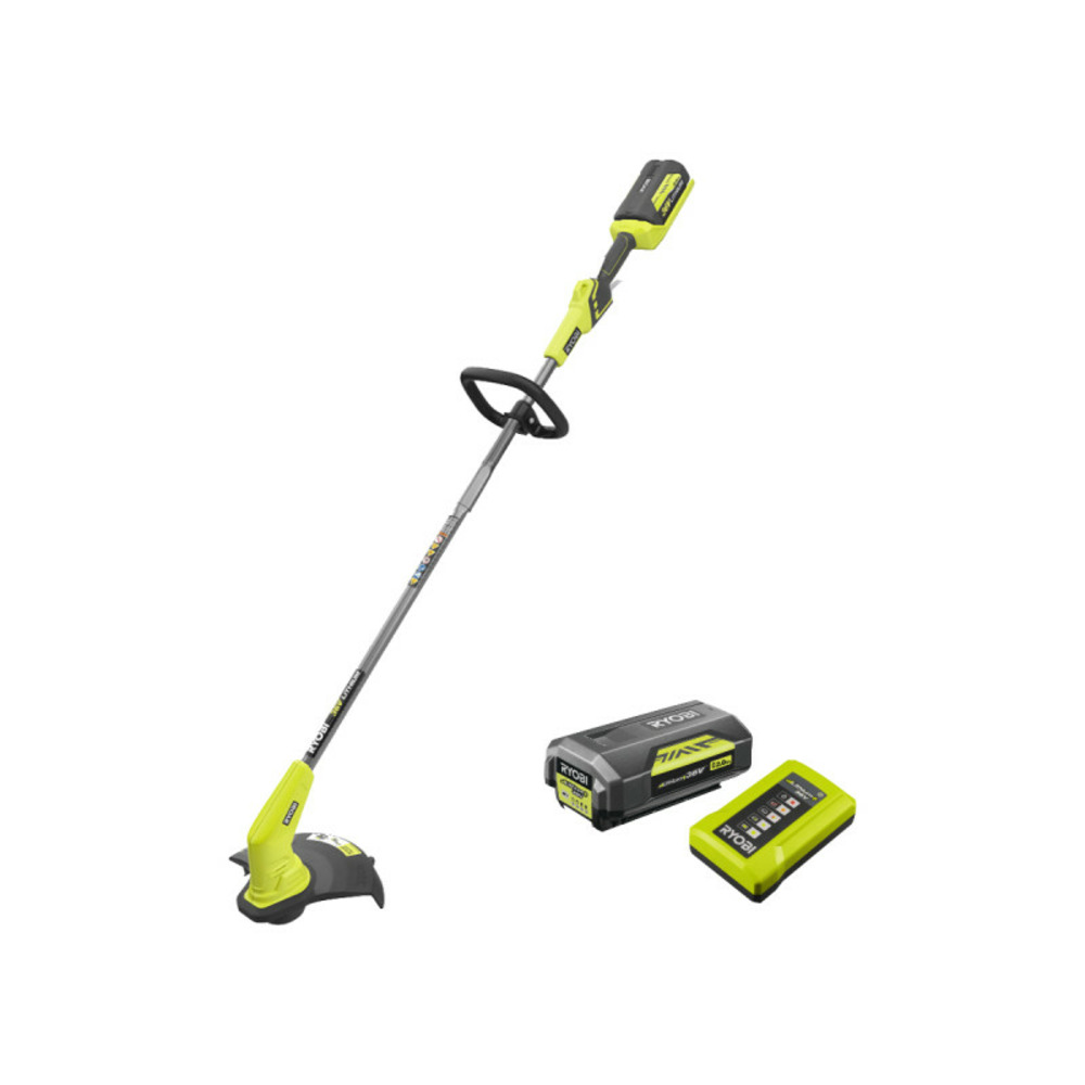 Coupe bordures ryobi 36v lithiumplus - 1 batterie 2.0 ah - 1 chargeur ry36lt33a-120