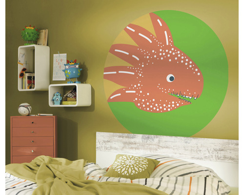 Zelfklevend fotobehang D1-069 Dot Little Dino Proto Ø 125 cm