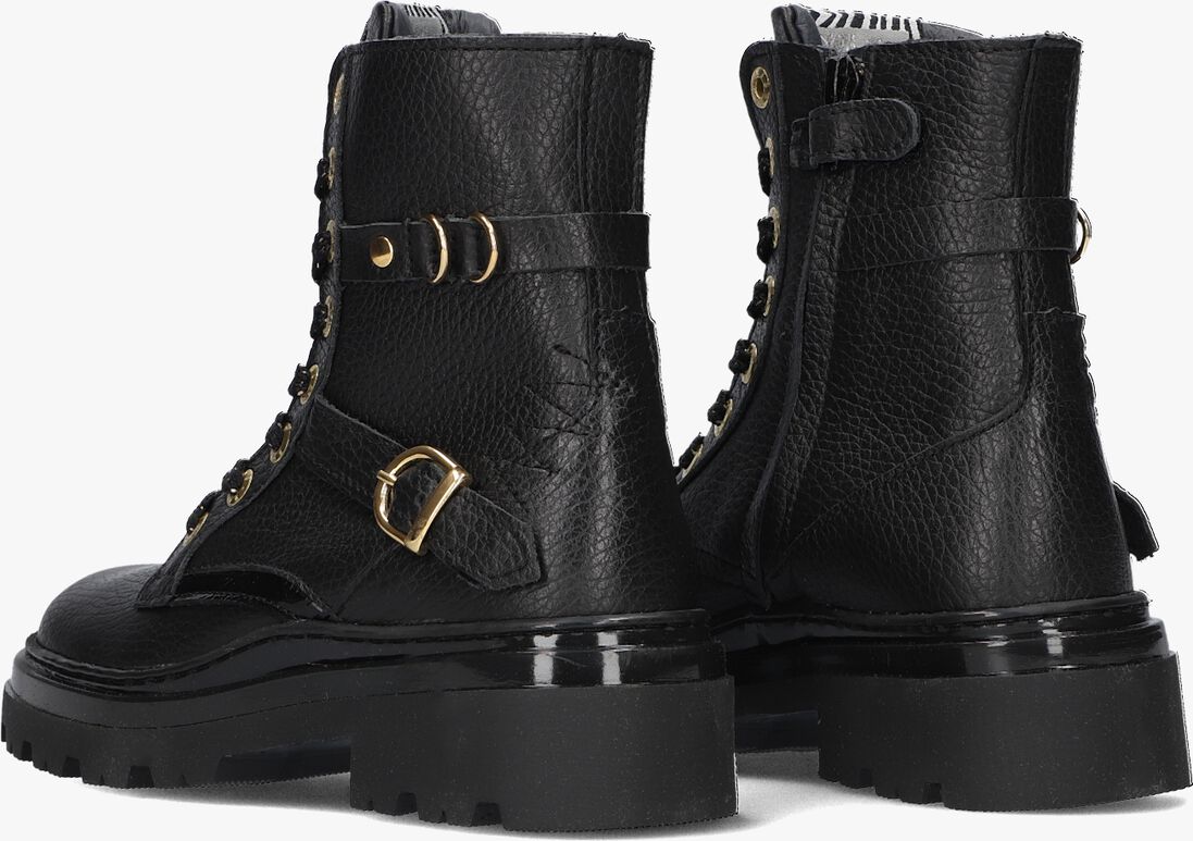 RED-RAG zwarte red-rag veterboots 12462