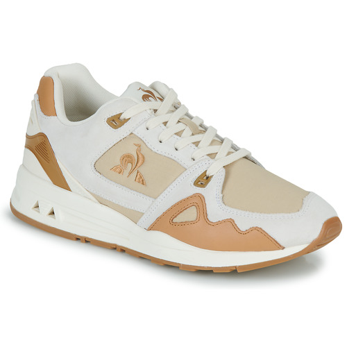 Le Coq Sportif - LCS R1000 RIPSTOP - Blanc / Marron