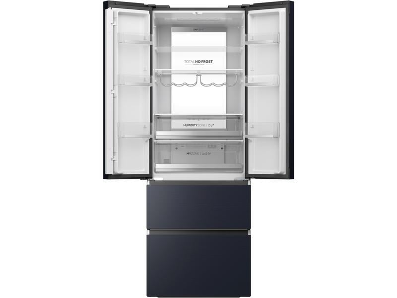 Haier Foodcenter HFW7720ENMB Schwarz Side by Side Kühlgerät