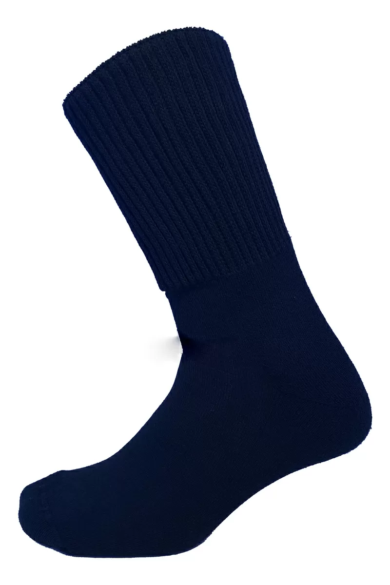 ReflexWear® Diabetic & Comfort sock, Thick, Black - Flere størrelser