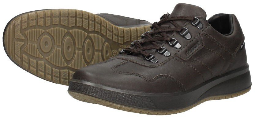 Grisport Veterschoenen Laag donkerbruin