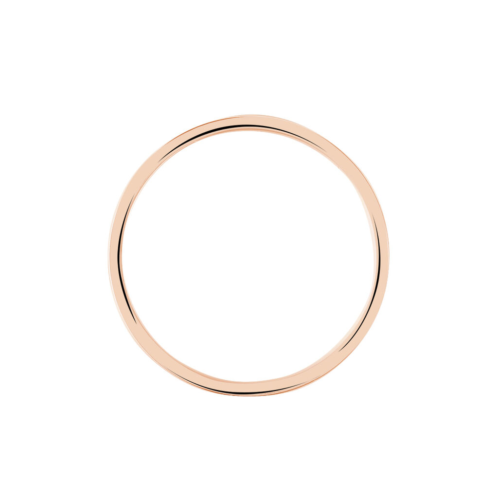 Alliance Camille Ruban Plat Or Rose