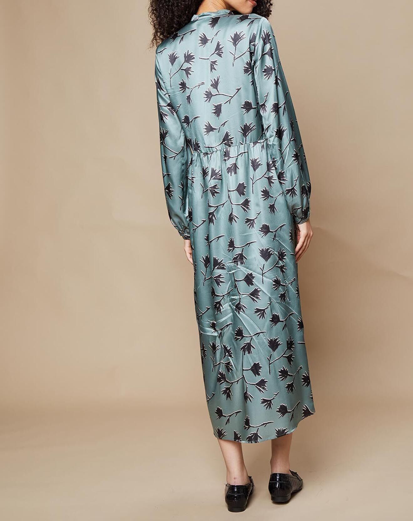 Hartford Robe en Soie mélangée Rhapsodie vert amande