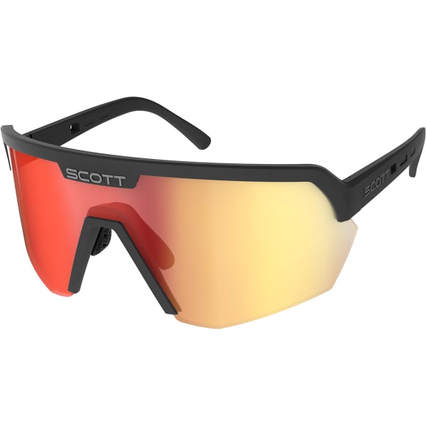 Lunette vélo SCOTT SPORT SHIELD BLACK/RED CHROME