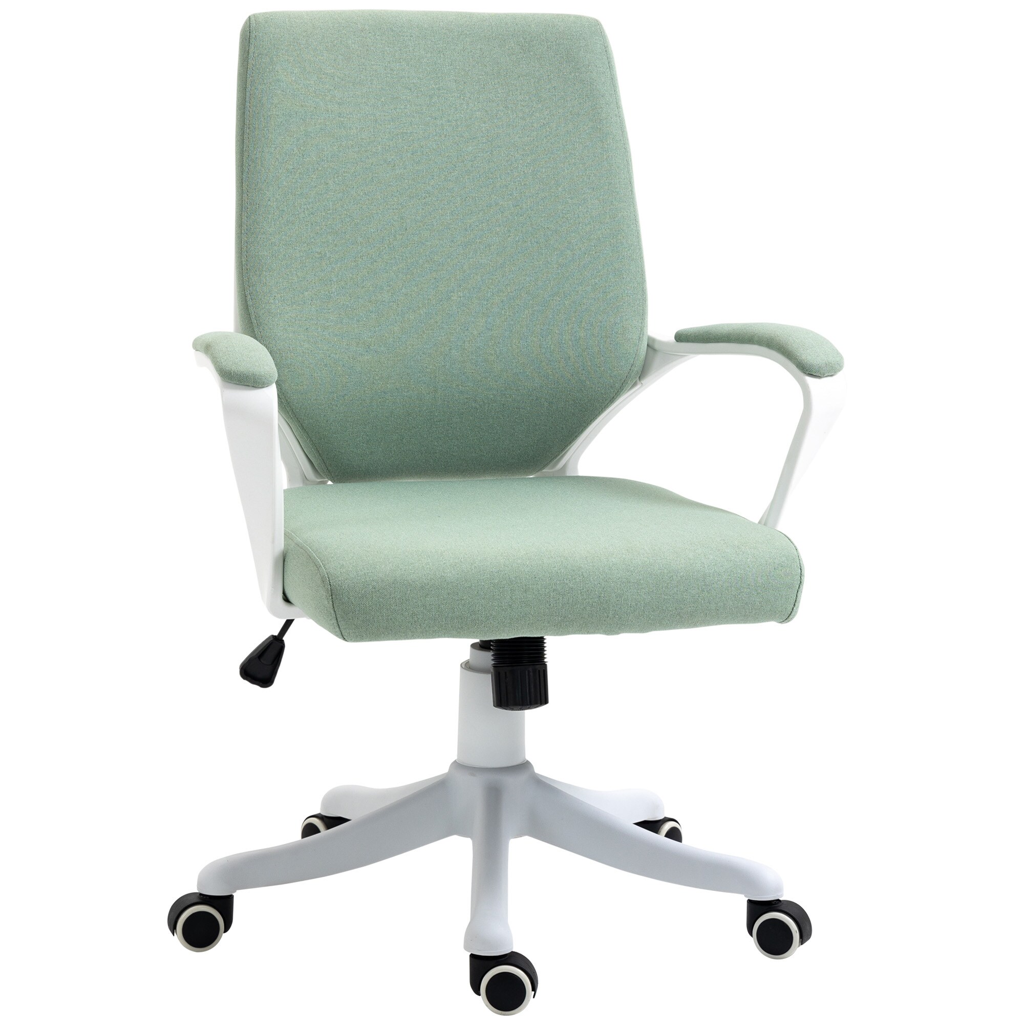 Vinsetto Bürostuhl ergonomisches liniendesign, weiche Polsterung 62 x 69 x 92-102 cm (BxTxH)