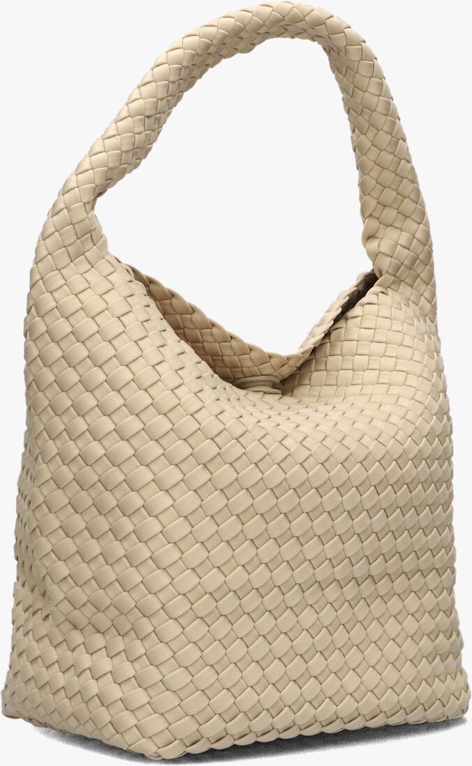 beige marrea schoudertas bucket