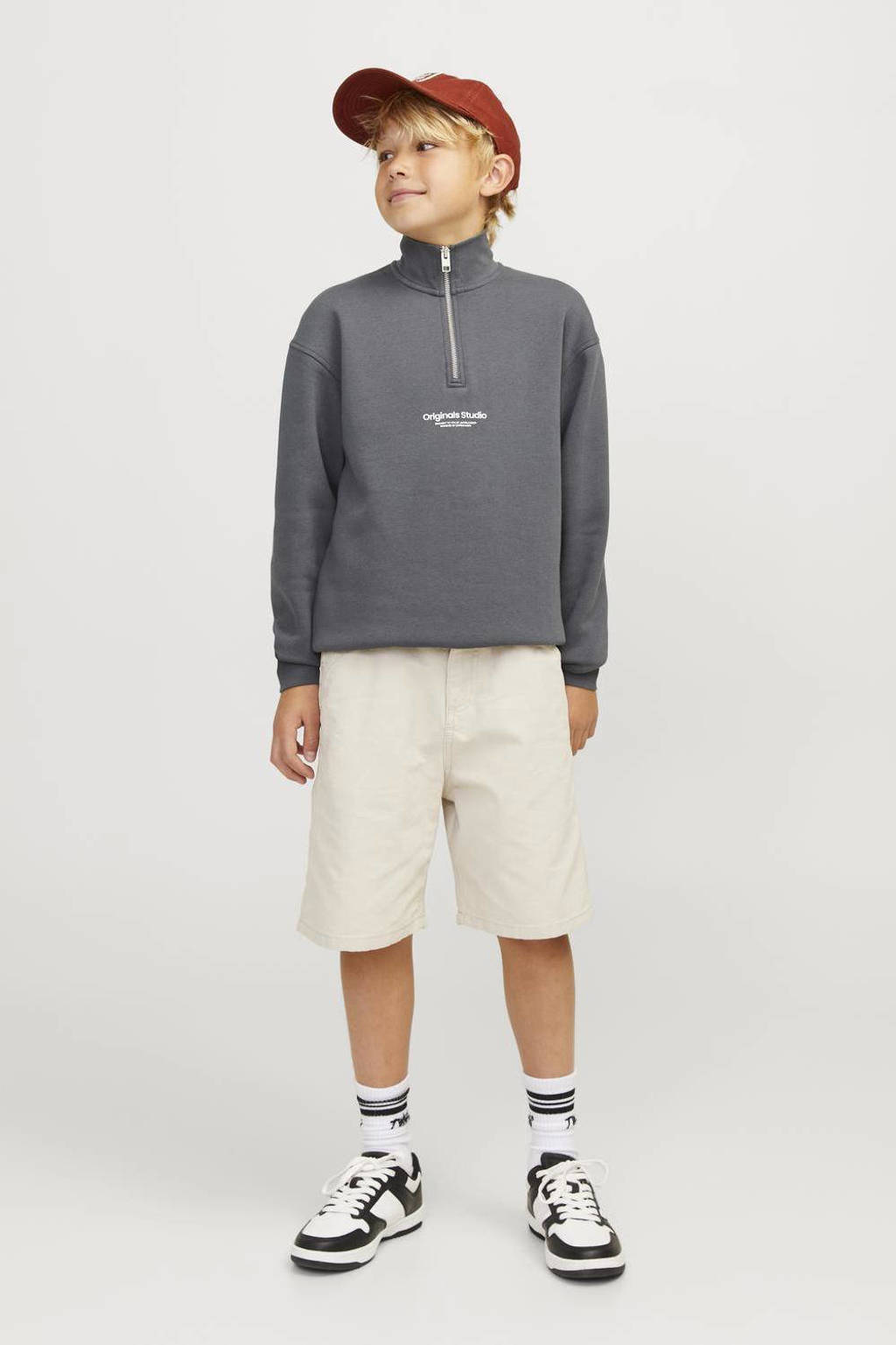 JACK & JONES sweater JORVESTERBRO met tekst