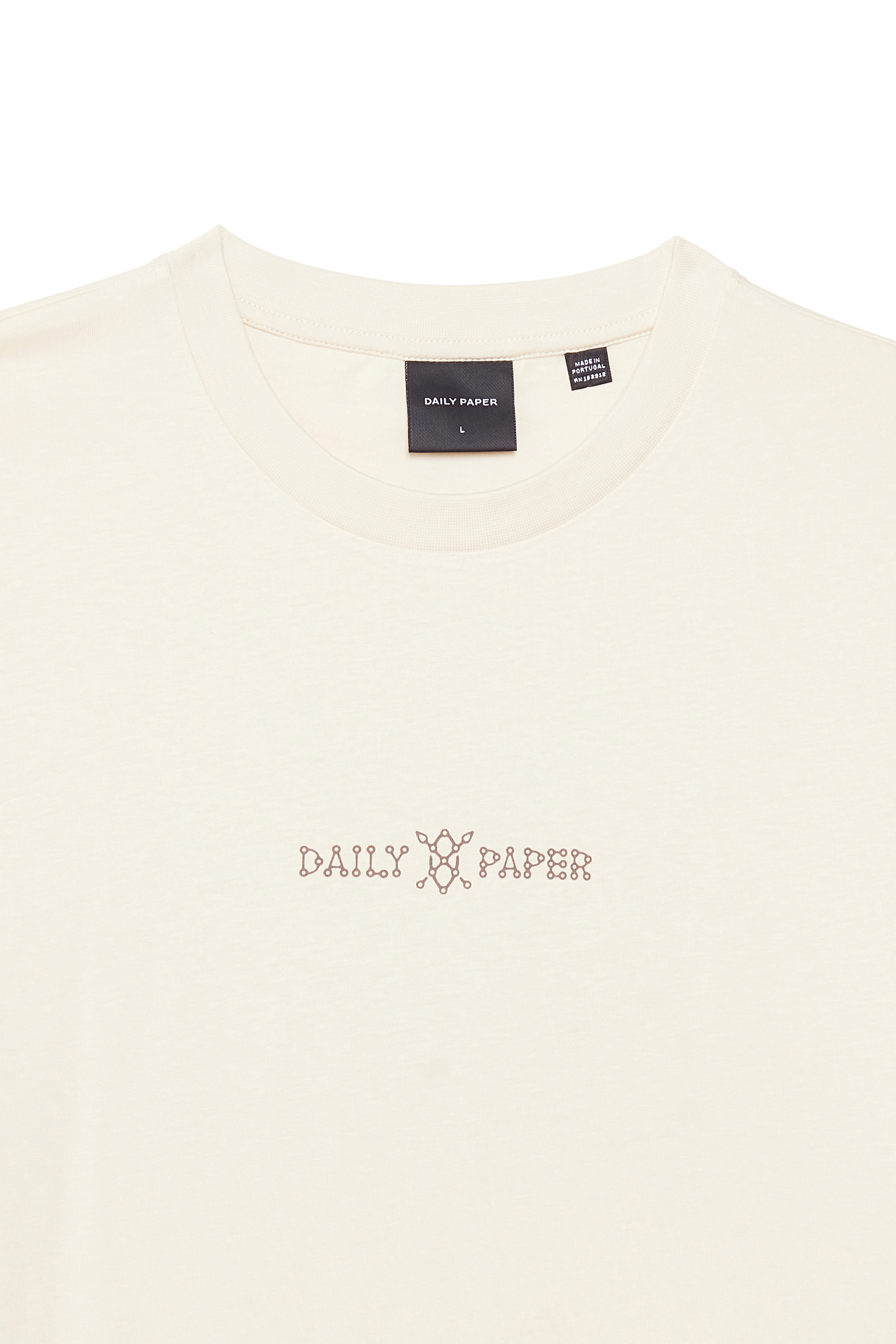 Daily Paper t-shirt raysan ss t-shirt Beige
