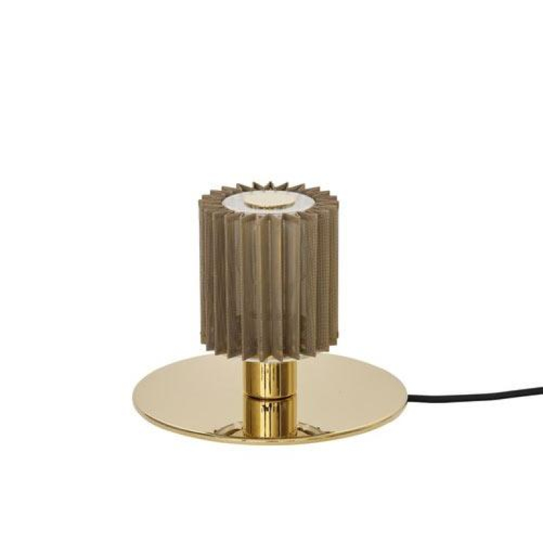 DCW éditions Its T tafellamp gouden voet met gouden kap