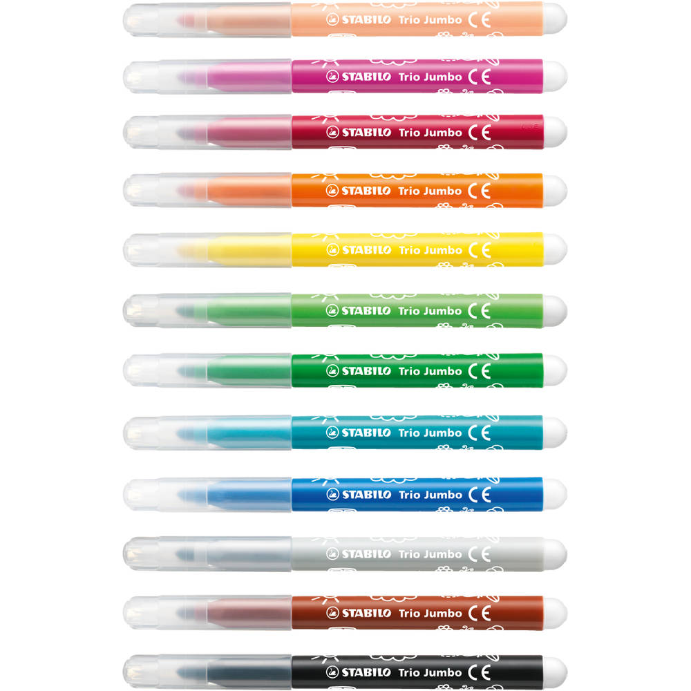 STABILO Power viltstift set 12-delig