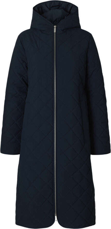 Selected Femme SLFNORY QUILTED JACKET B Mørkeblå