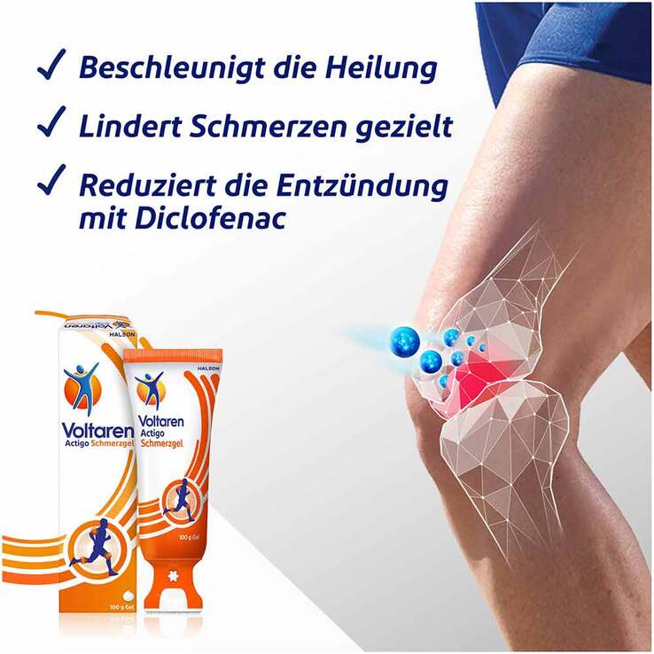 Voltaren Actigo Schmerzgel mit 1% Diclofenac, 100 g