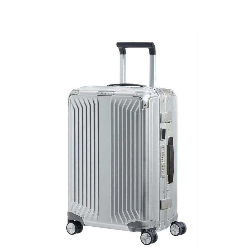 Samsonite Lite Box Alu Harde Koffer 55cm Aluminium