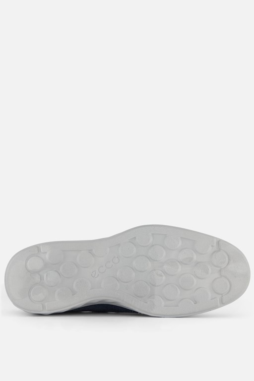 Ecco S Li Hybrid Instappers blauw Suede