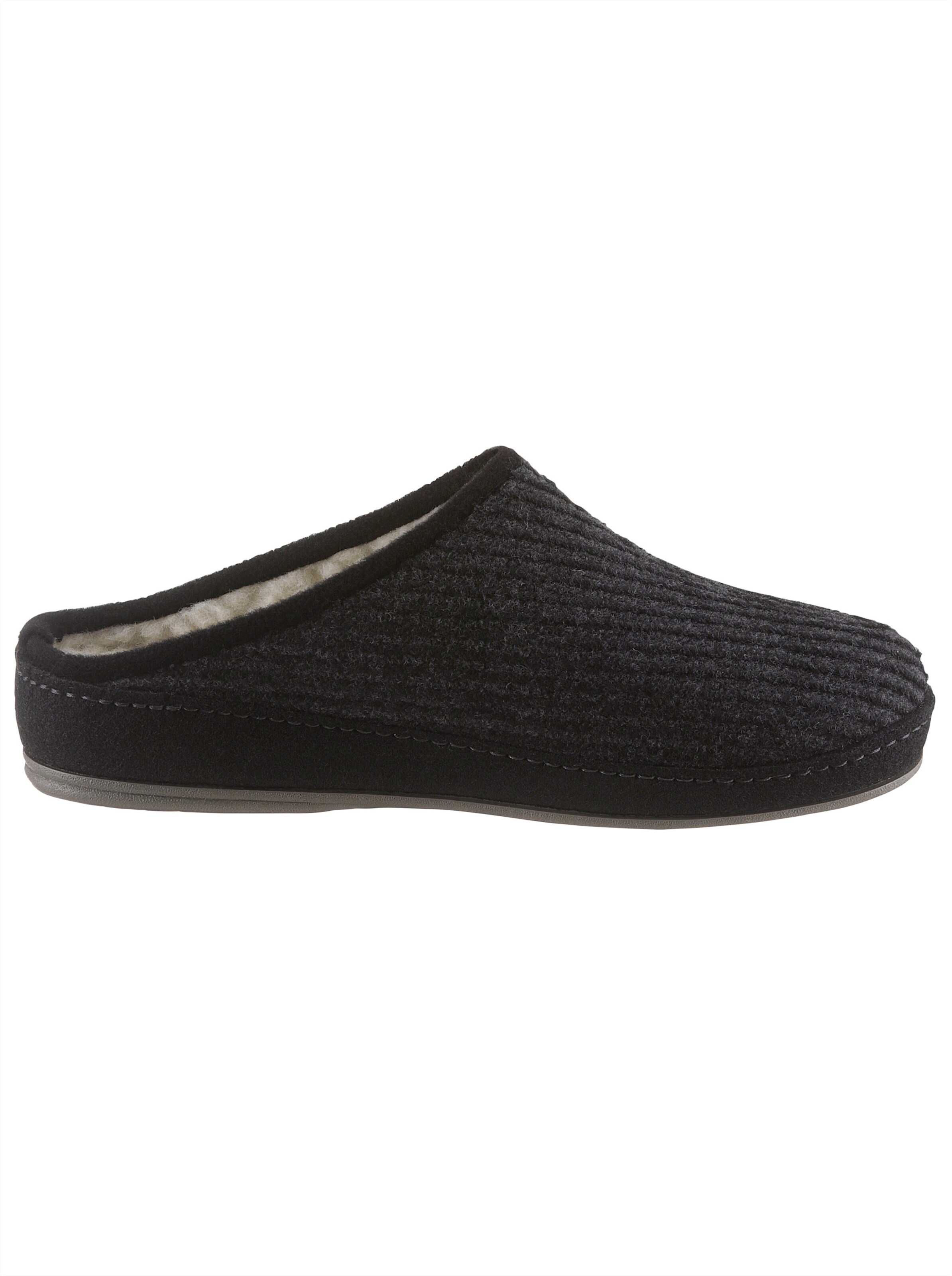 Schawos Pantoffel in grau