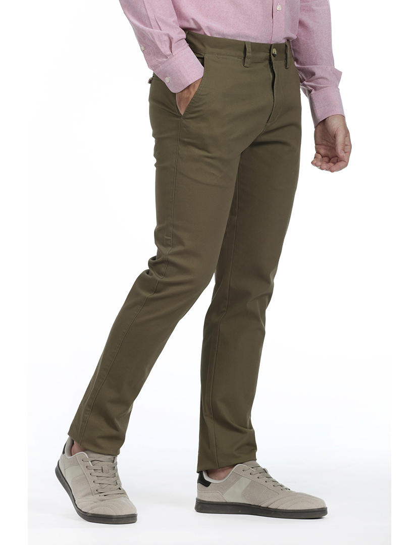 Men's Green Chino Pants