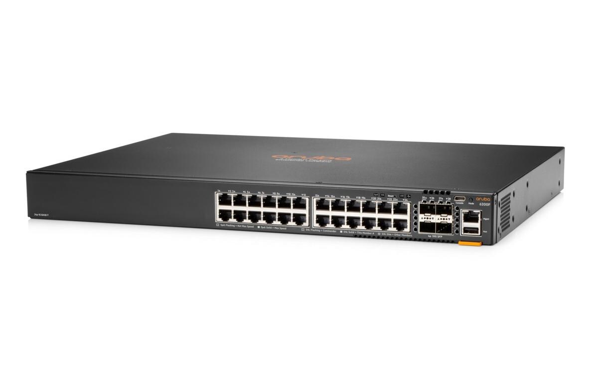 Switch CX 6200F 24G 28 Port<br>Aruba CX 6200 Switch-Serie