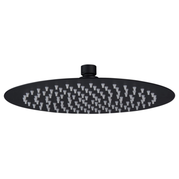 Atlantic douchekop Blake hoofddouche 1 stand ø 25 cm zwart