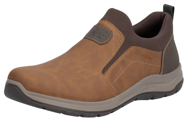 Rieker Slipper  , Schlupfschuh, Halbschuh, Freizeitschuh mit gepolstertem Schaftrand