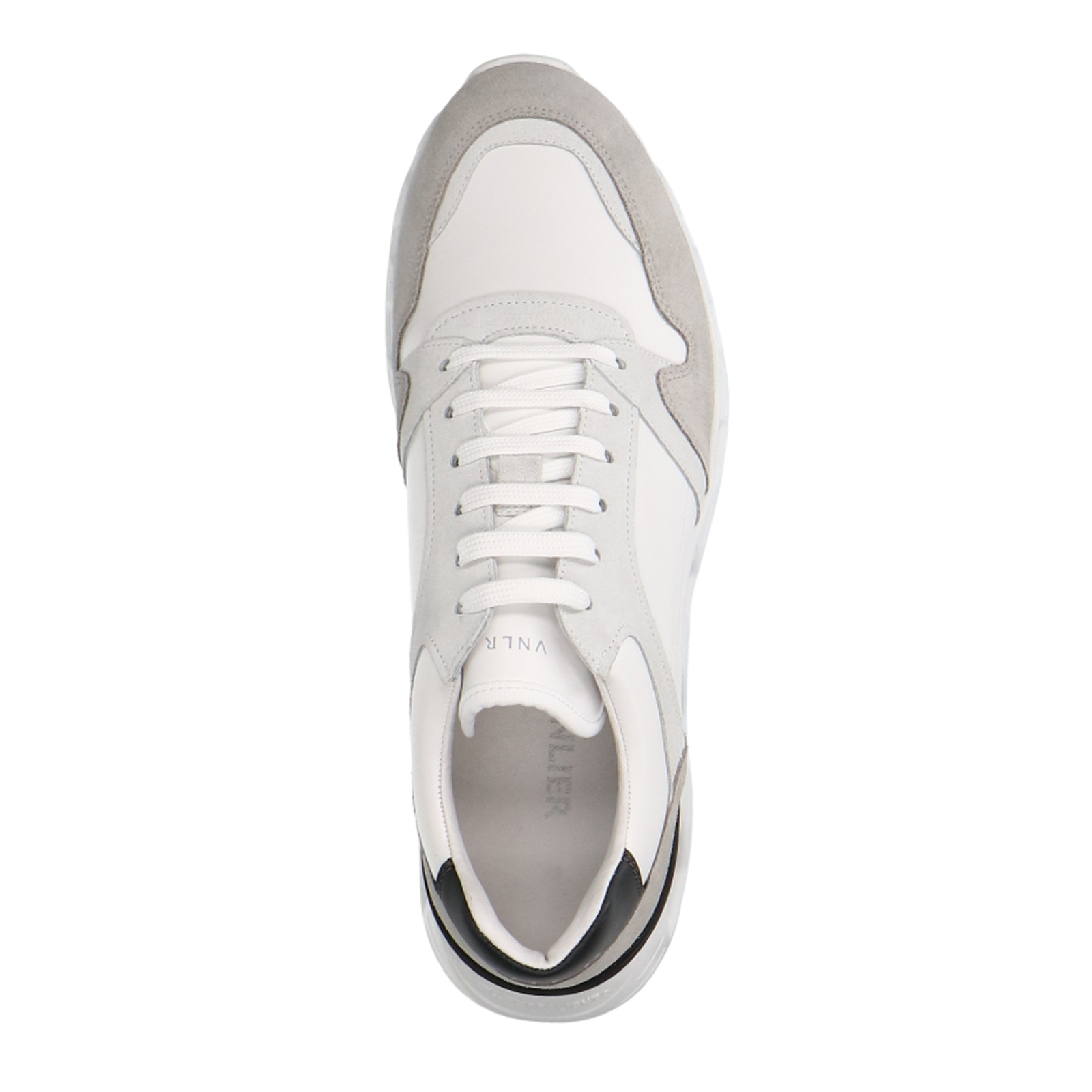 Witte leren sneakers