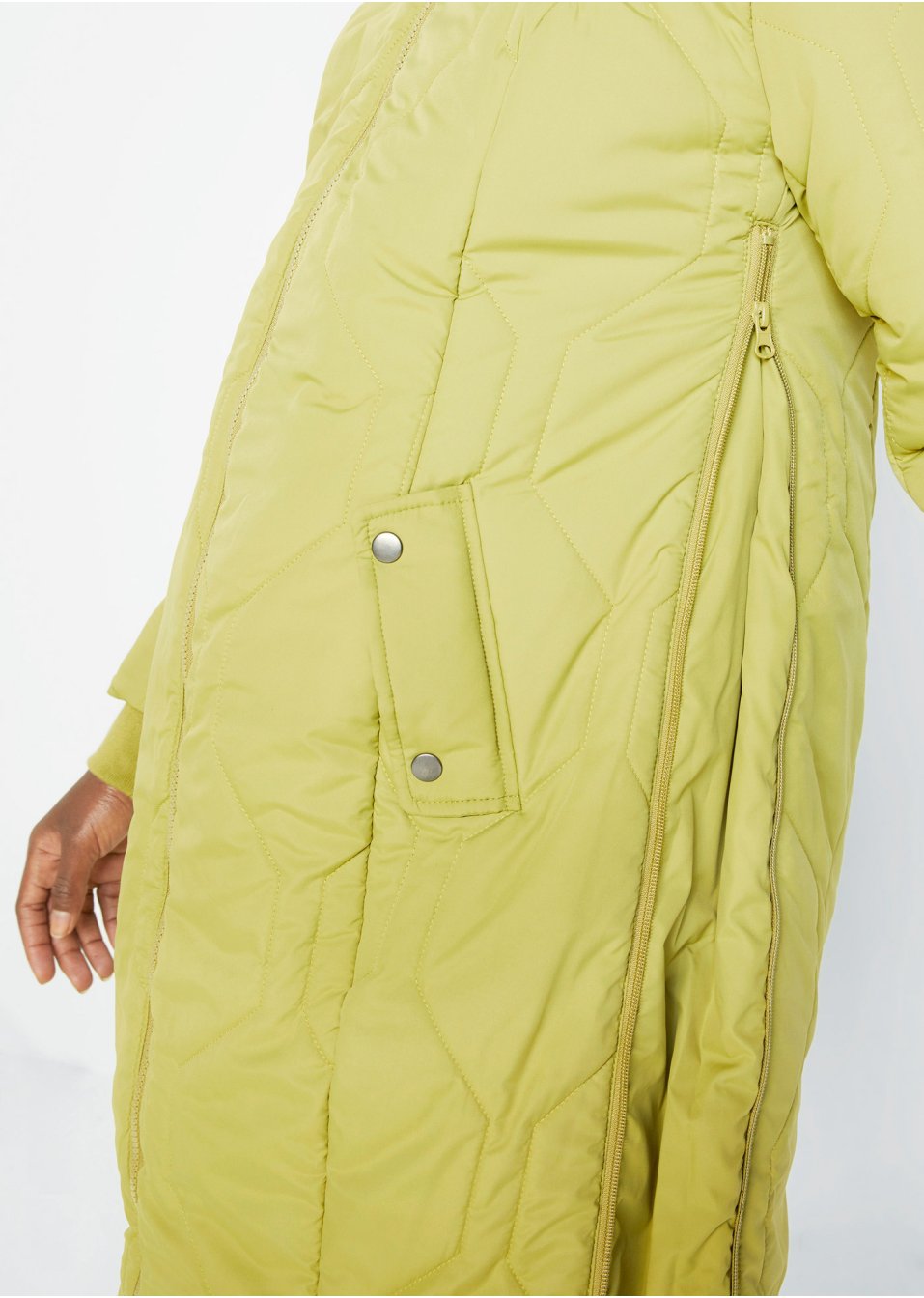 Manteau matelassé de grossesse et de portage