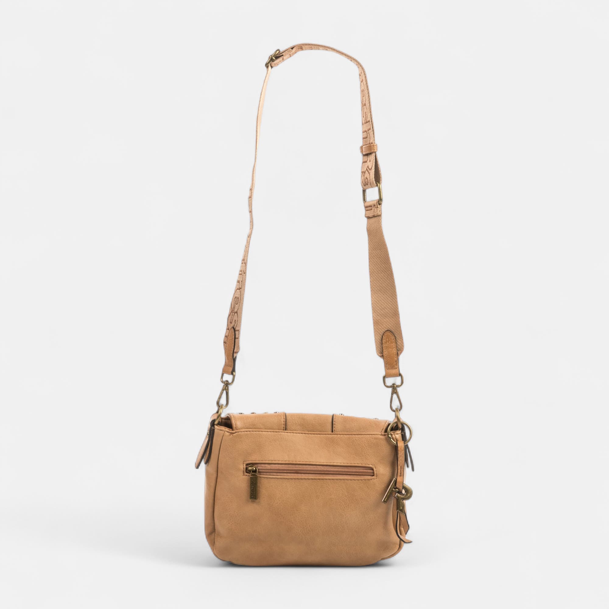 Sac bandoulière camel