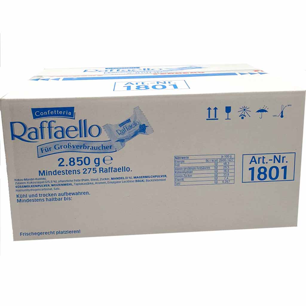 Ferrero Raffaello für Großverbraucher 275er 2850g MHD:5.7.25
