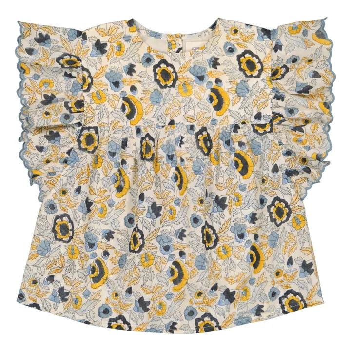 Louis Louise Blouse Jasmin Fleurie | Jaune