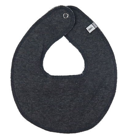 Pippi Babylätzchen - Dark Grey Melange