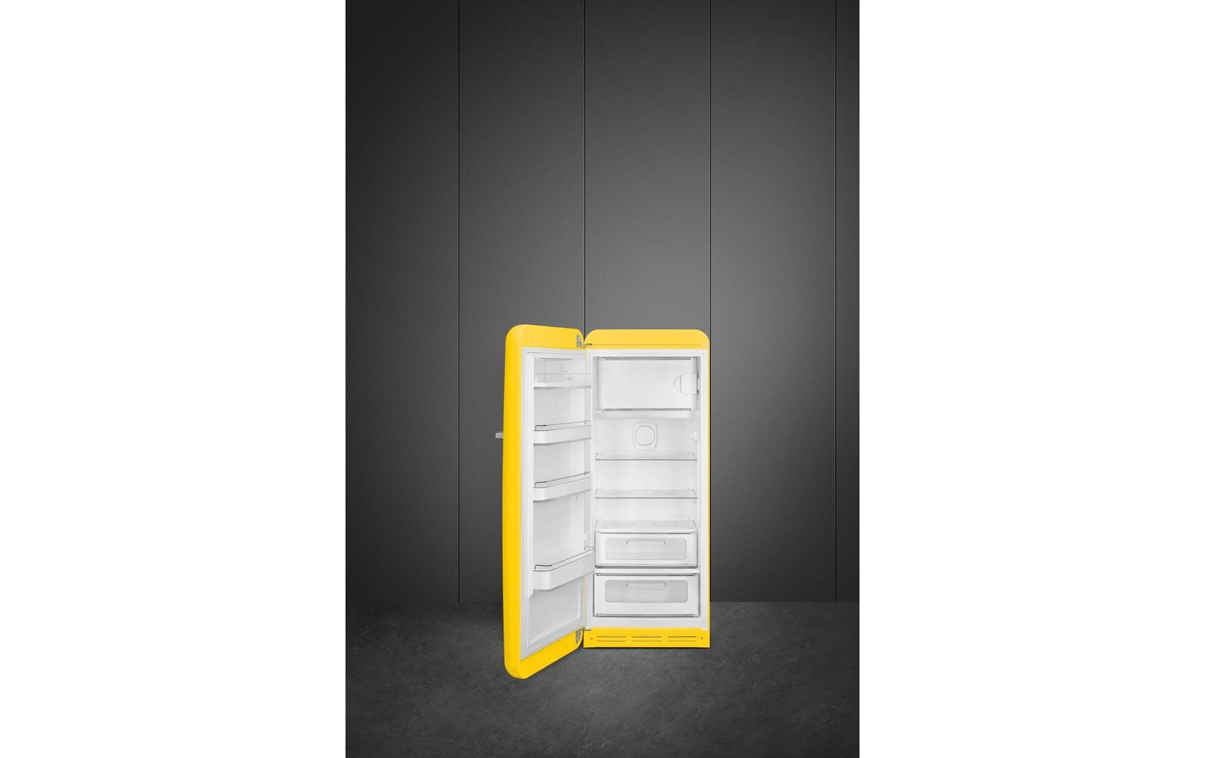Kühlschrank FAB28LYW5 Links<br>Freistehender Kühlschrank im Retrodesign
