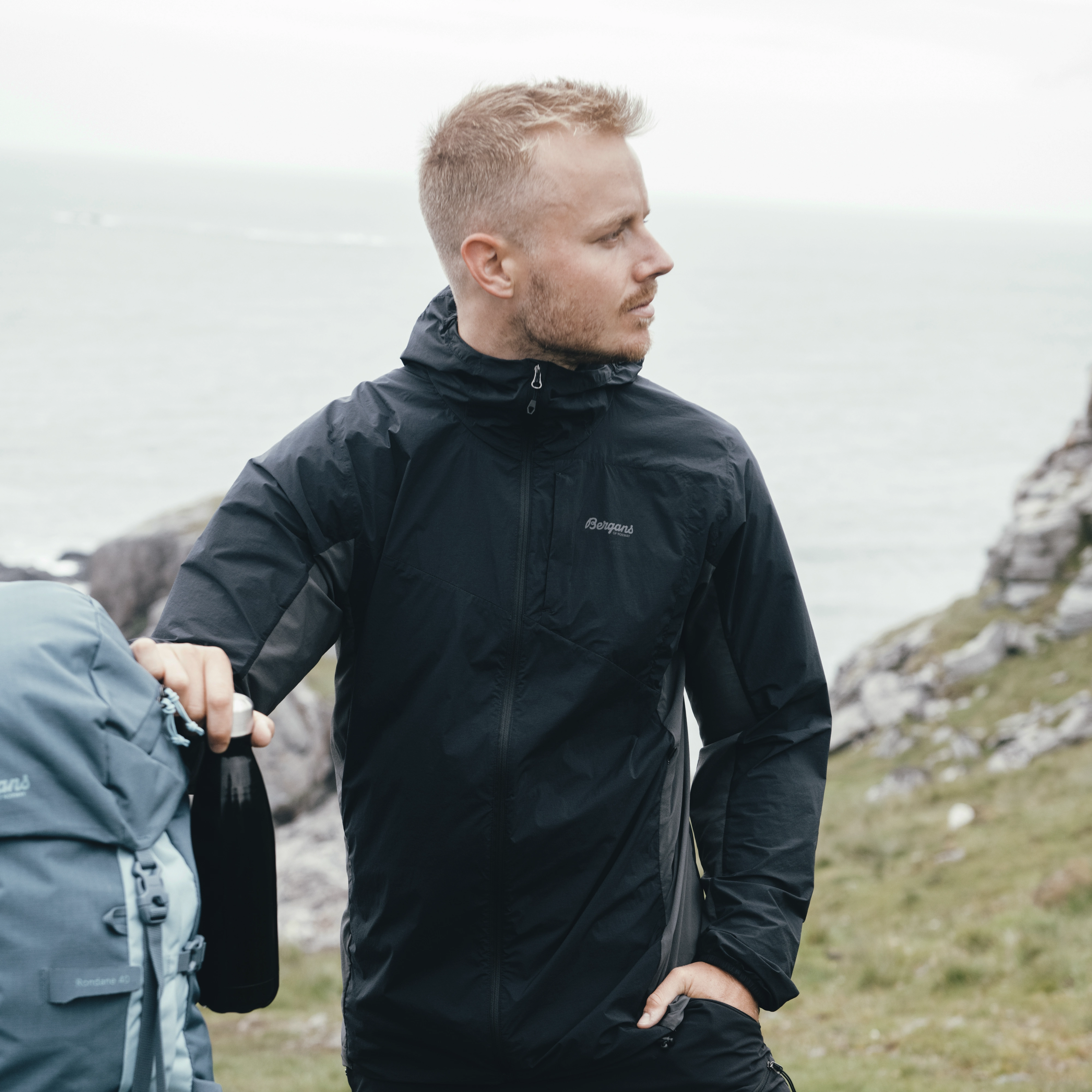 Rabot Lt Windbreaker Jacket Black