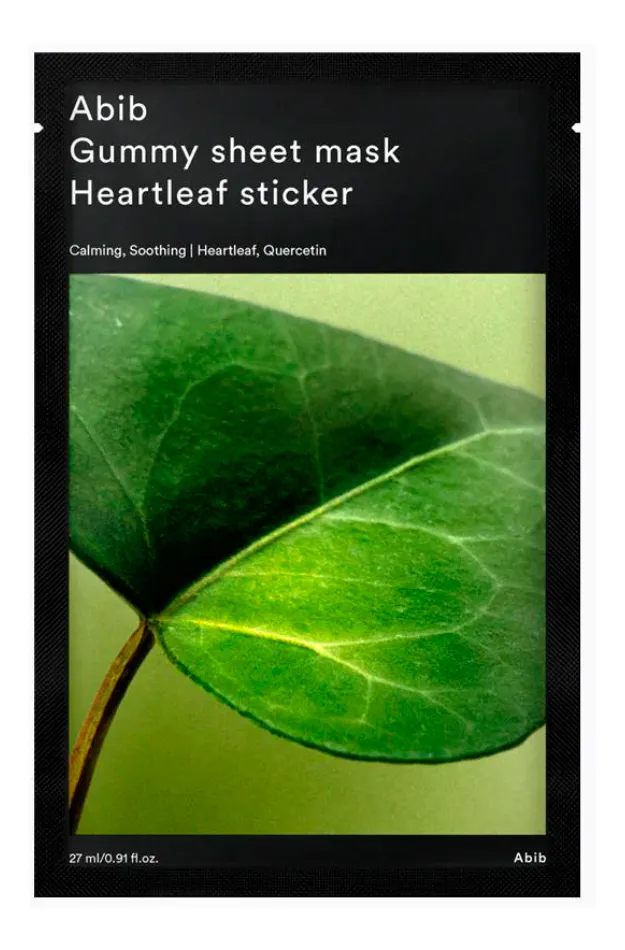 Abib Gummy Sheet Mask Heartleaf Sticker - 1 stk.