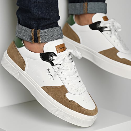 Baskets Sneakers Yogi Street M PMS30997 Tan