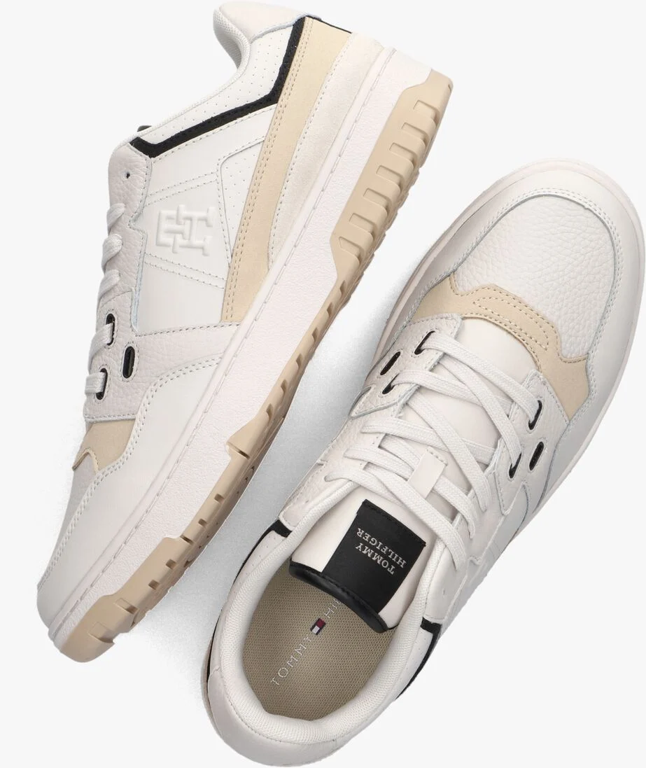 TOMMY HILFIGER witte tommy hilfiger lage sneakers tommy hilfiger basket street