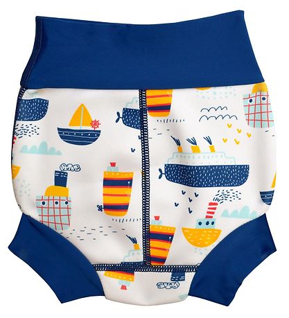 Splash About BleBådebukser - Happy Nappy Duo - Tug Boats