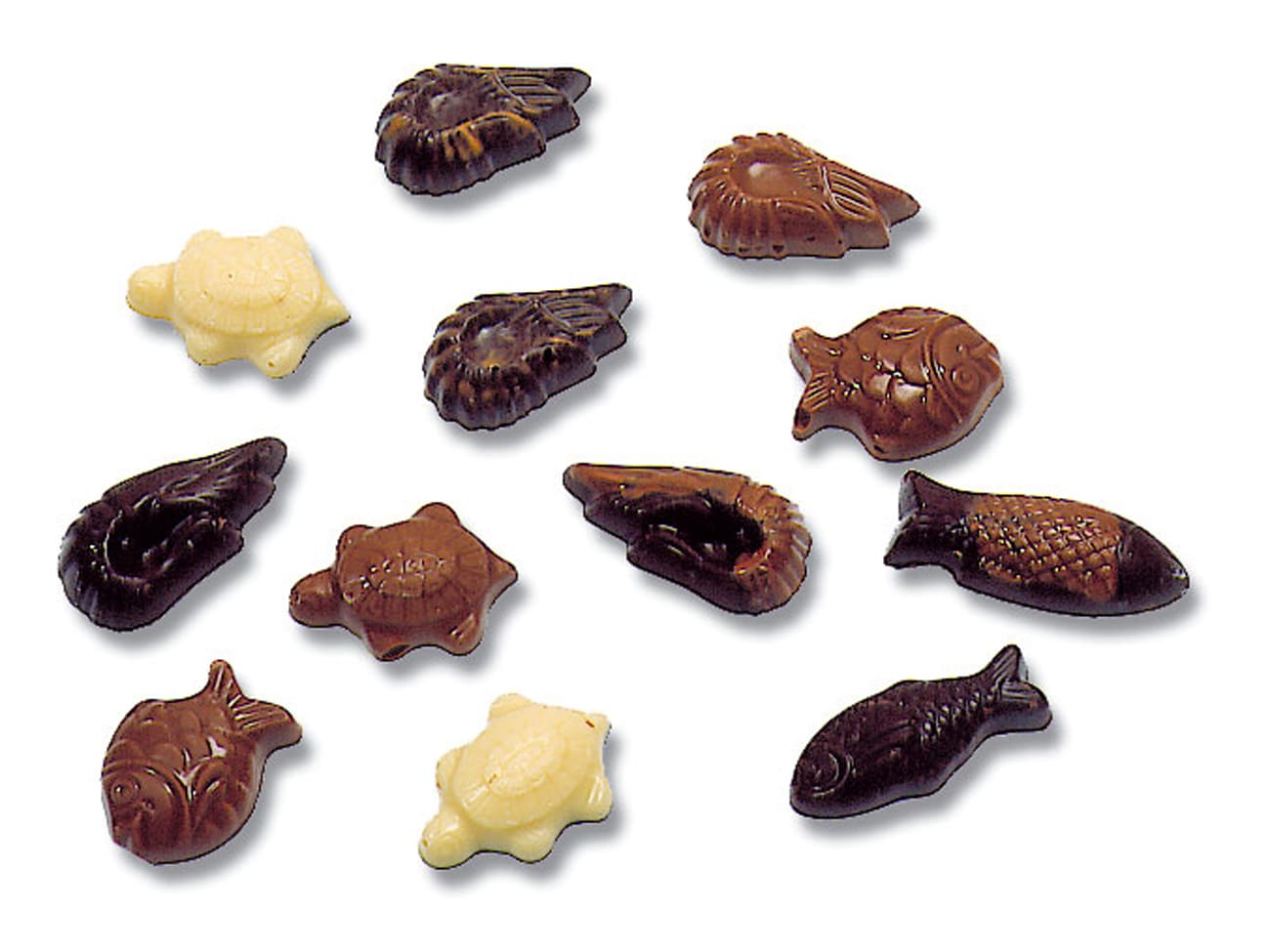 Moule chocolat - 35 fritures de Pâques