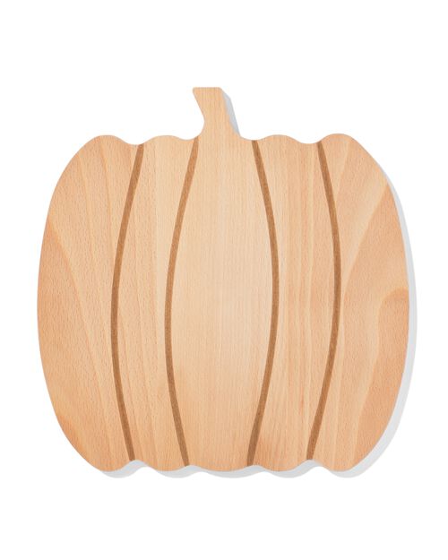 planche de service en bois 24 cm citrouille