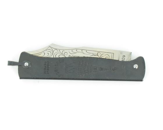 Douk Douk 200 Inox - Manche Acier Noir Couteau de poche Le Thiers par Cognet Douk Douk