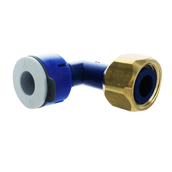 Raccord Coudé Uniquick REICH 12mm femelle 1/2