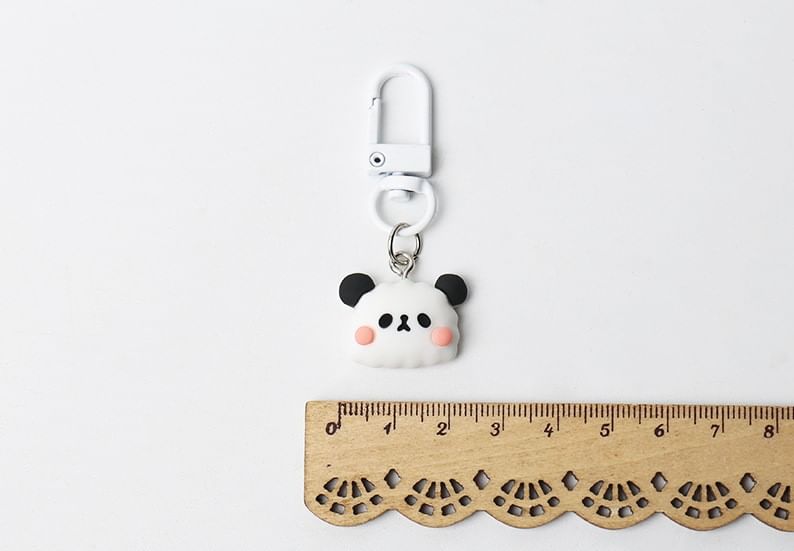 Klossi - Panda plastic tas sleutelhanger (verschillende ontwerpen)