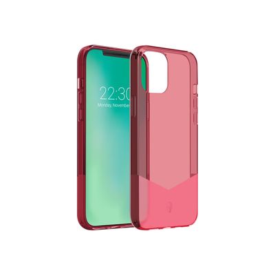 Force Case Pure - coque de protection pour Iphone 12 Pro Max - transparent rouge
