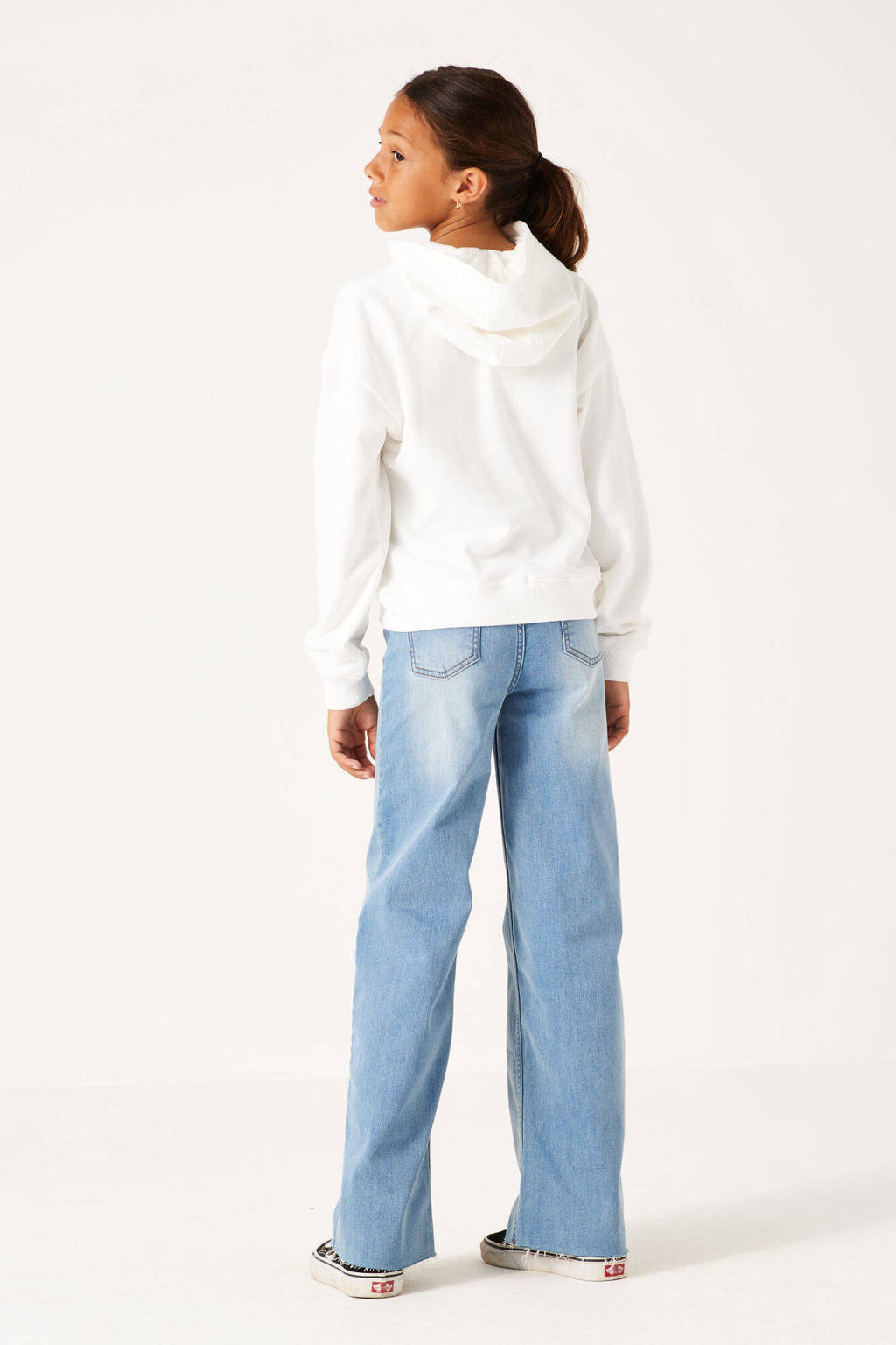 Garcia wide leg jeans blauw