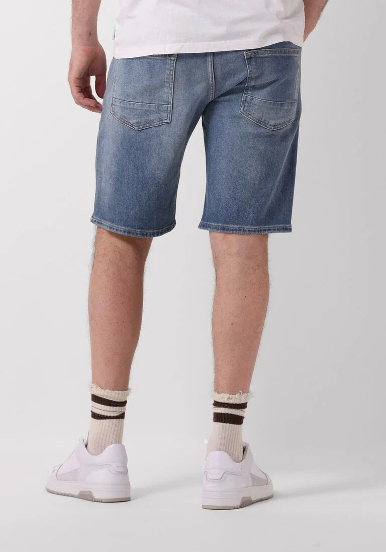 SCOTCH & SODA blauwe scotch & soda korte broek ralston regular slim short