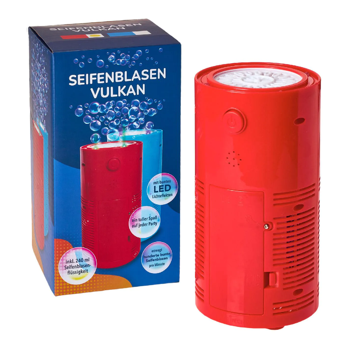Seifenblasen-Säule, rot